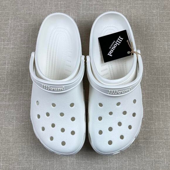 JJJJound x Crocs Classic Clog in White Men 12 - Picture 4 of 4